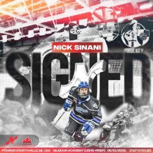 Nepean Raiders announce the signing of Nick Sinani